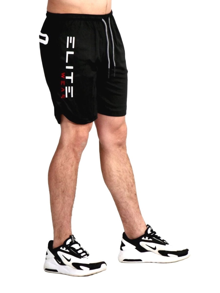 Mens 2 in 1 Compression Shorts. Gym Shorts – Elite