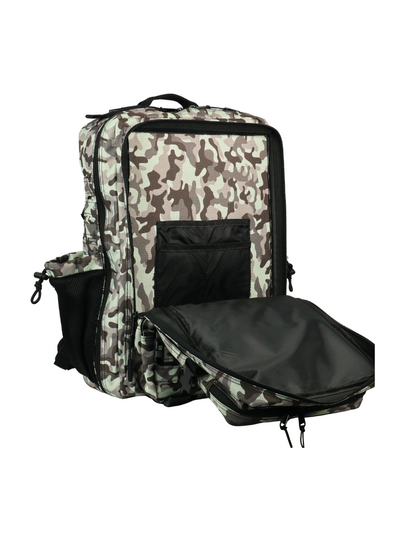 LARGE MOUNTAIN CAMO GYM BACKPACK