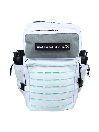 SMALL WHITE AND MINT GYM BACKPACK