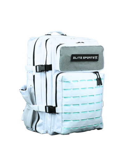 LARGE  GYM BACKPACK WHITE & MINT