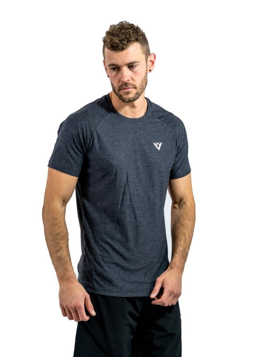 Amplify Muscle Fit T-shirt | Grey - Elite Wear