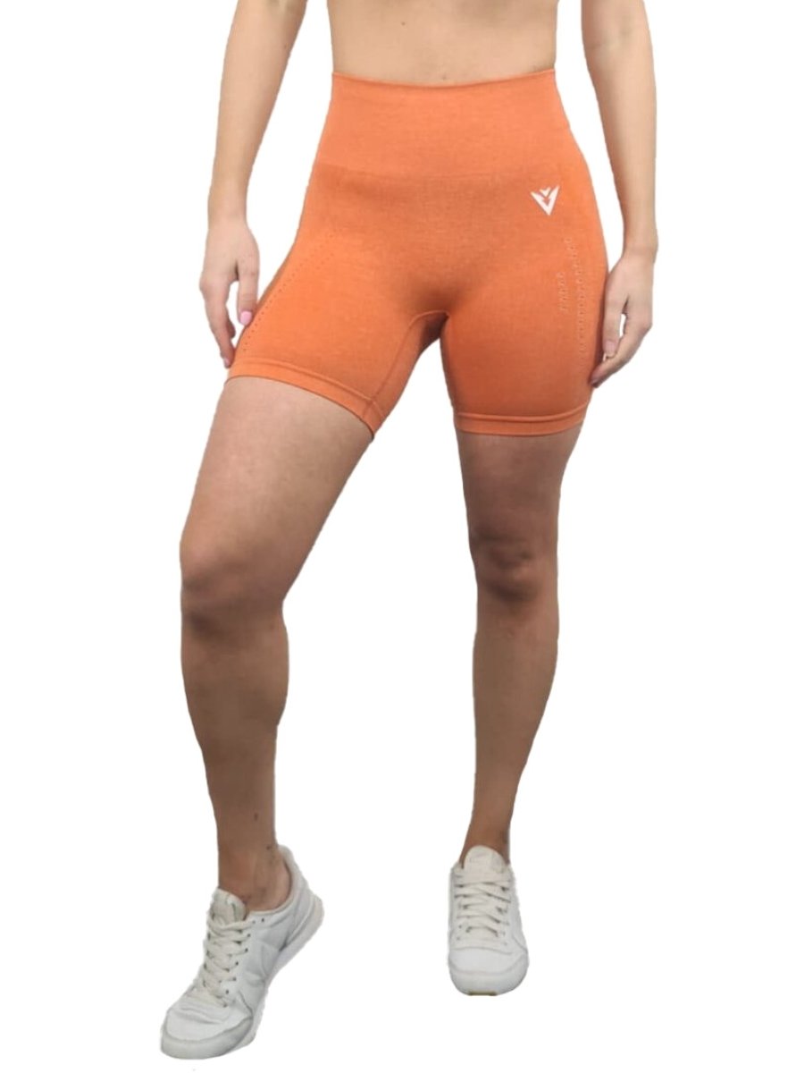 Evolve Shorts | Seamless | Orange - Elite Wear