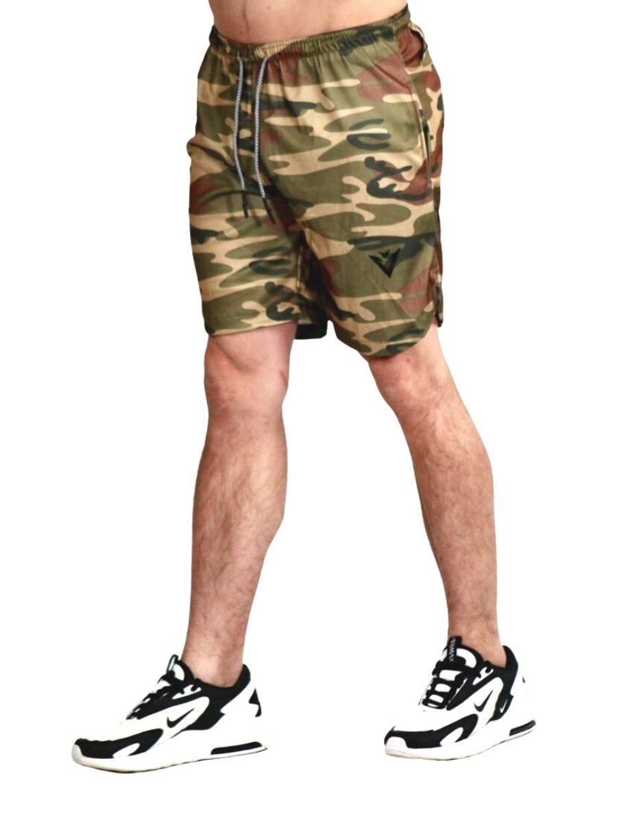 Flex Compression Shorts Army Camo - Elite Wear