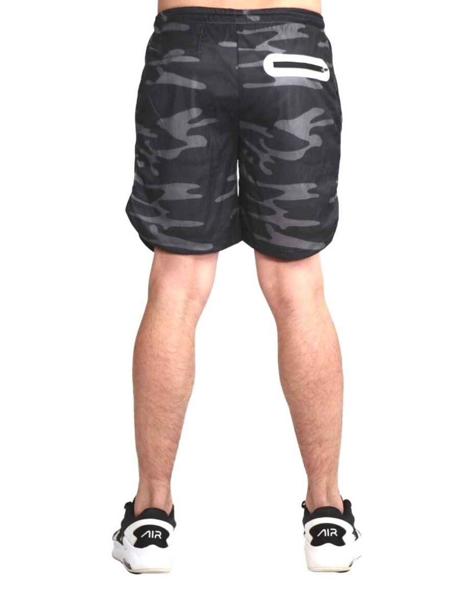 Flex Compression Shorts Dark Camo - Elite Wear