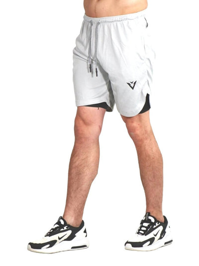 Flex Compression Shorts Grey - Elite Wear