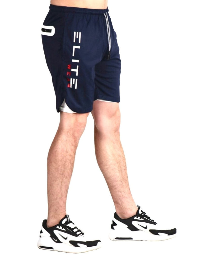 Flex Compression Shorts Navy - Elite Wear