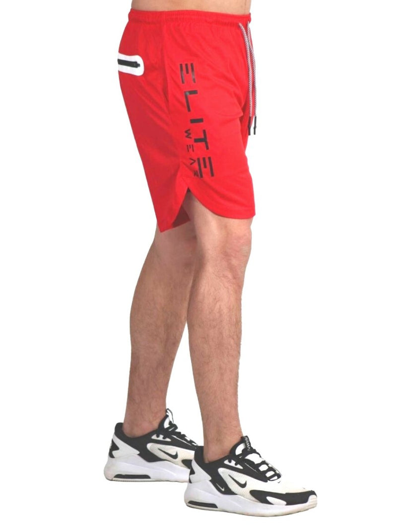 Flex Compression Shorts | Red - Elite Wear
