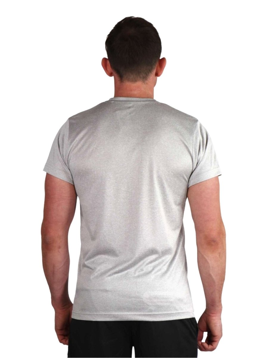 Flex | Mens Gym T-Shirt | Grey - Elite Wear