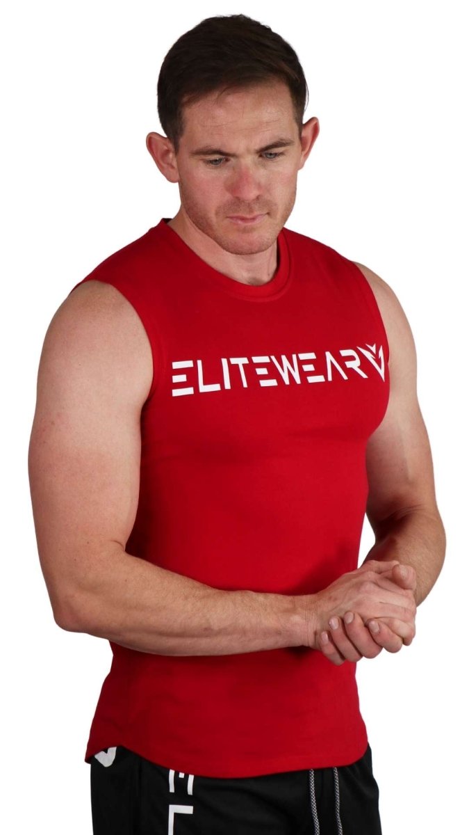 Iconic Vest Red - Elite Wear