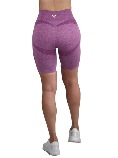 Limitless Violet Seamless Shorts - Elite Wear